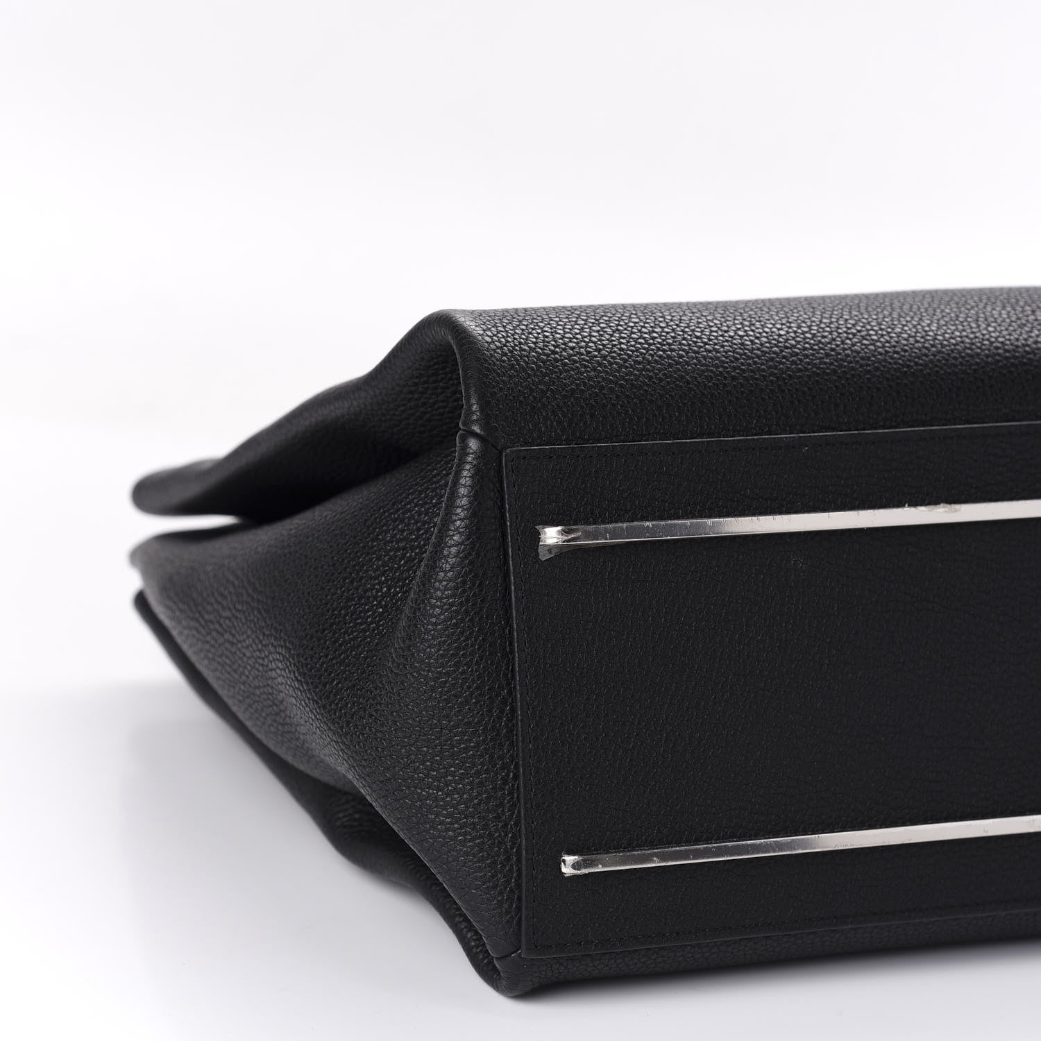 Balenciaga Calfskin Le Dix Soft Cabas M Shoulder Bag Black 6 of 11