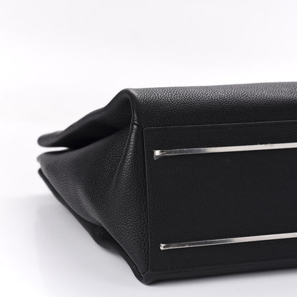 Balenciaga Calfskin Le Dix Soft Cabas M Shoulder Bag Black 6 of 11