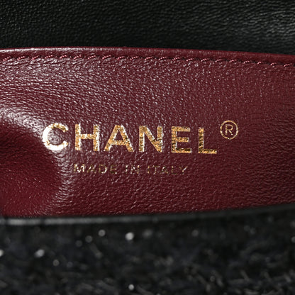 Chanel Tweed Pearl Small Cosmos Flap Black 6 of 10