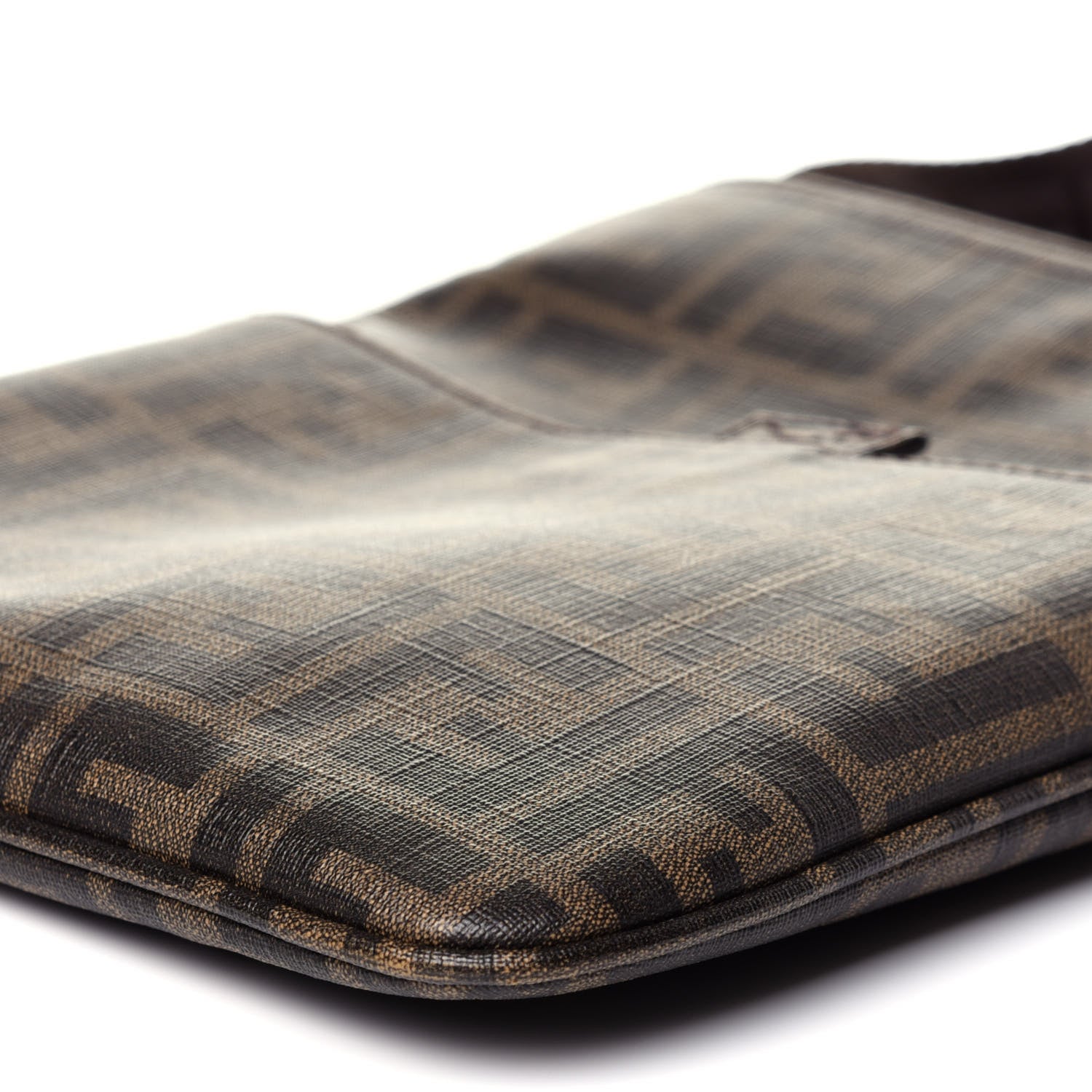 Fendi Zucca Spalmati Messenger Bag Tobacco 9 of 12