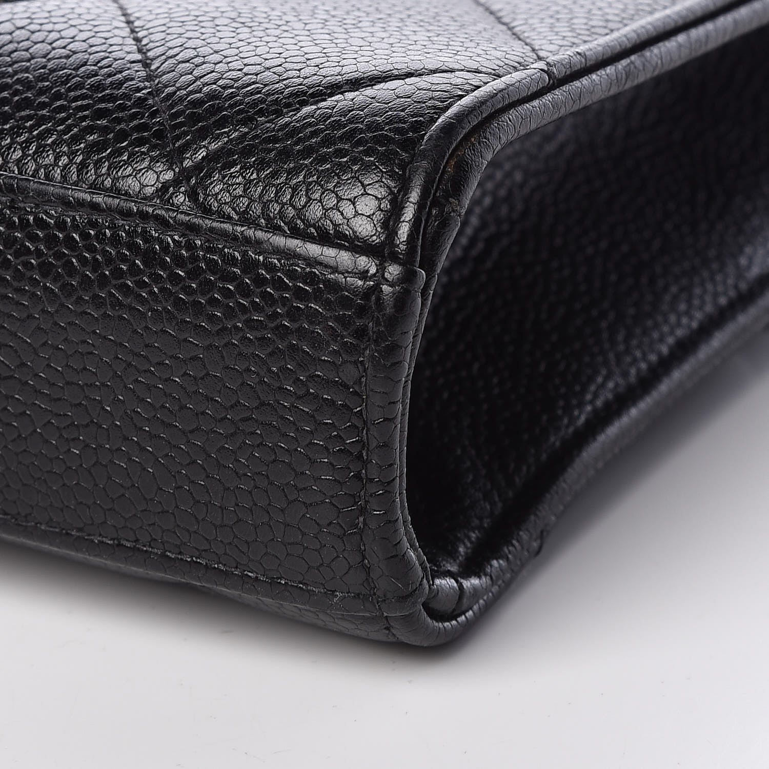 Chanel Caviar Quilted Briefcase Laptop Bag Black 9 of 11