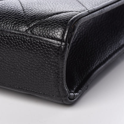 Chanel Caviar Quilted Briefcase Laptop Bag Black 9 of 11