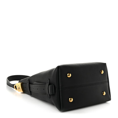 Louis Vuitton Grained Calfskin Low Key Hobo PM Black 5 of 11