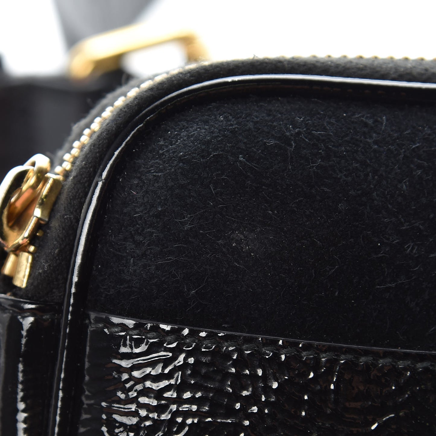 Suede Patent Ophidia Belted iPhone Case 95 38 Black