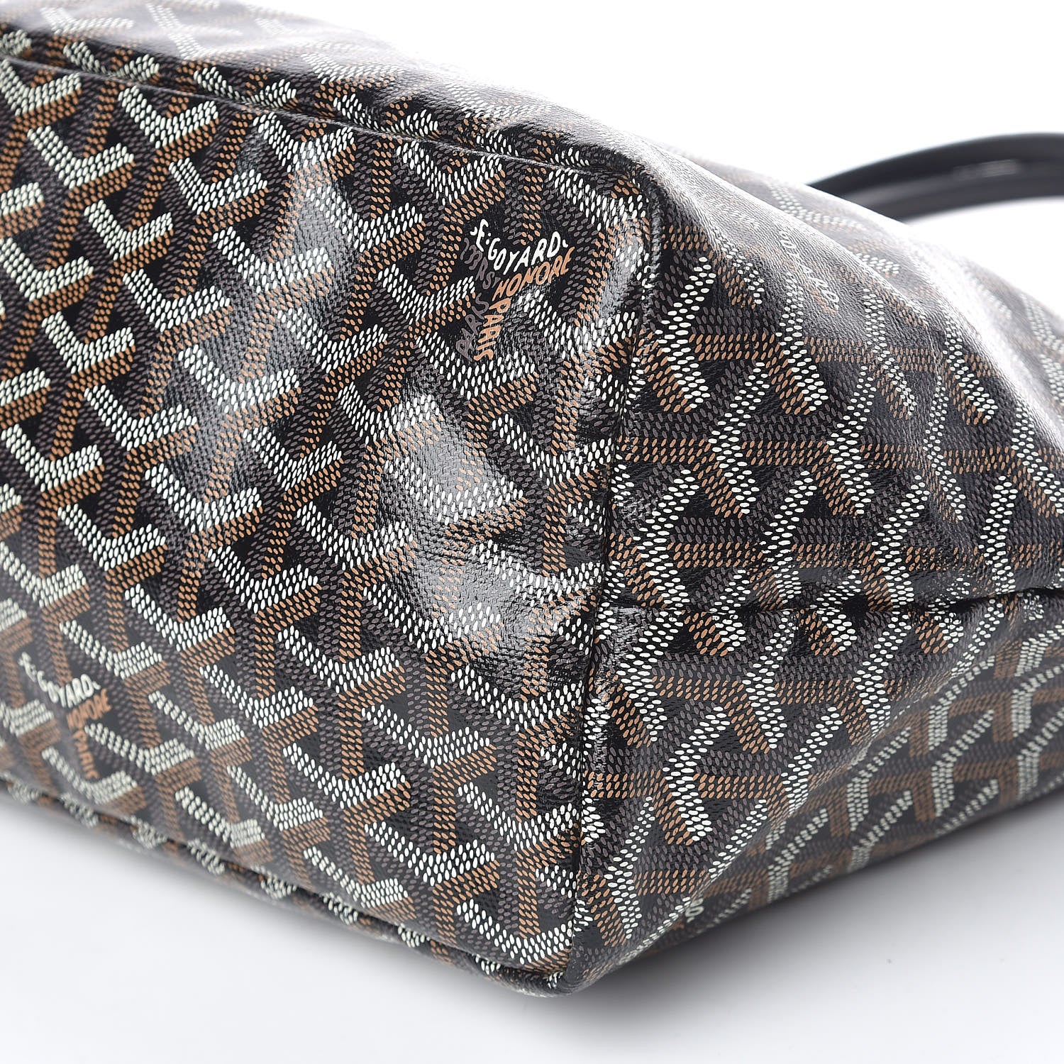 Goyard Goyardine Saint Louis PM Black 10 of 12