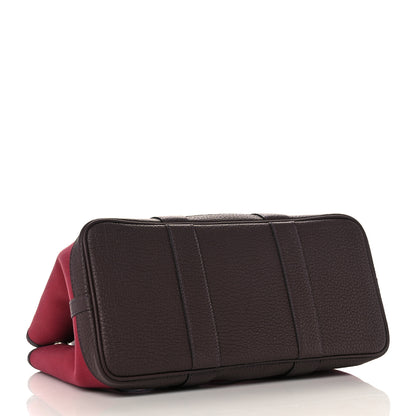 Hermes Toile Officier Negonda Garden Party 30 TPM Rubis Bubblegum 4 of 9