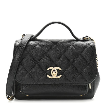 Chanel Caviar Quilted Small Business Affinity Flap Black 1 of 8