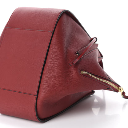 Loewe Calfskin Small Hammock Shoulder Bag Dark Red 7 of 10