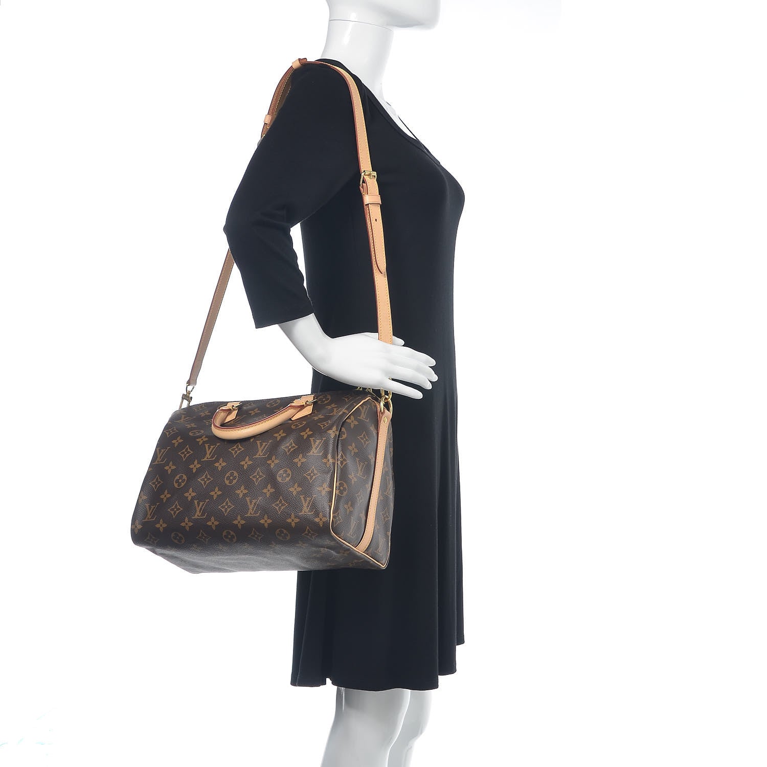 Louis Vuitton Monogram Speedy Bandouliere 30 2 of 15