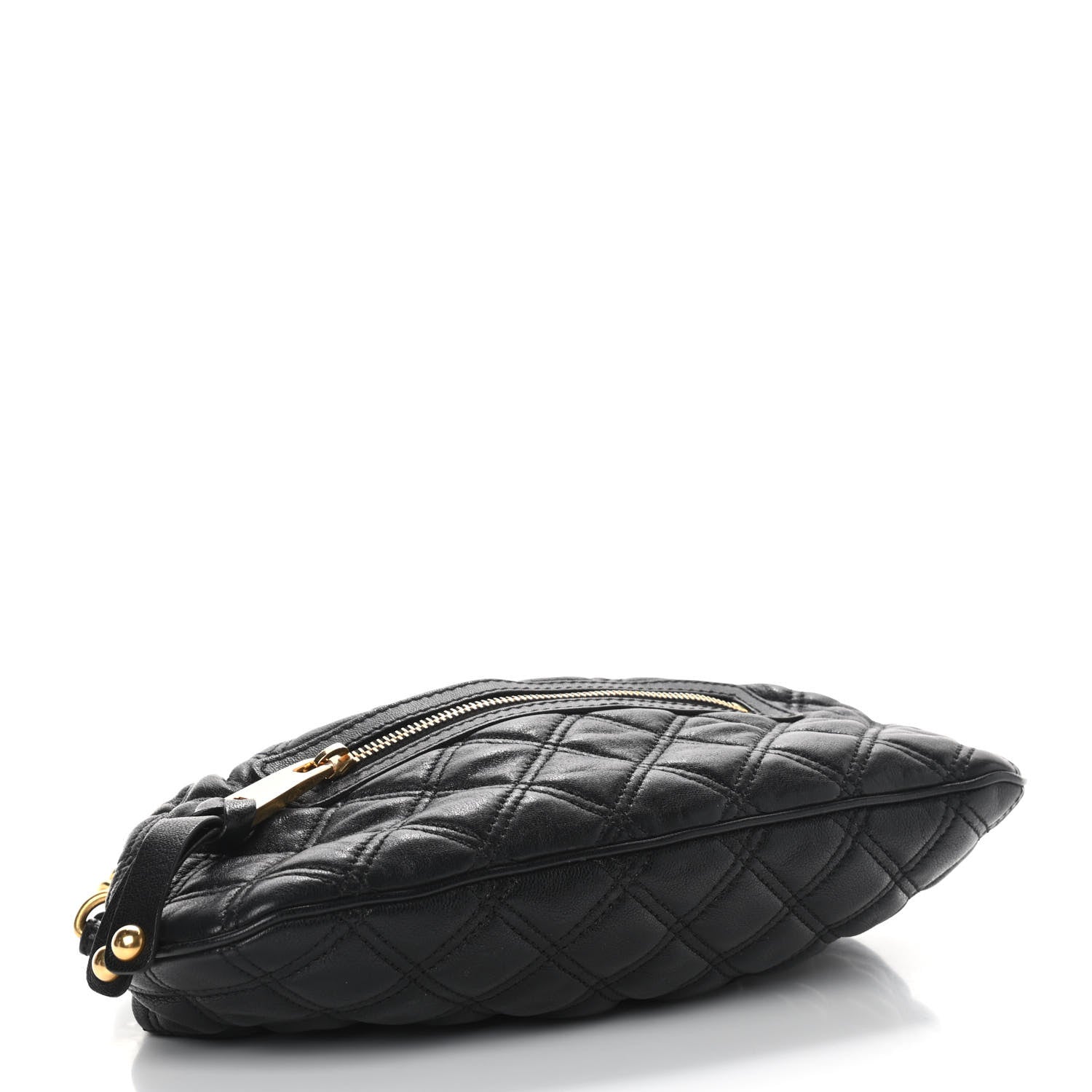 Marc Jacobs Calfskin Quilted Stam Black 3 of 9