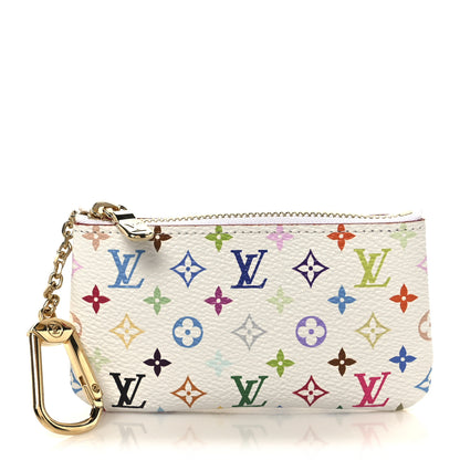 Louis Vuitton LV X TM Monogram Multicolor Key Pouch White 1 of 8