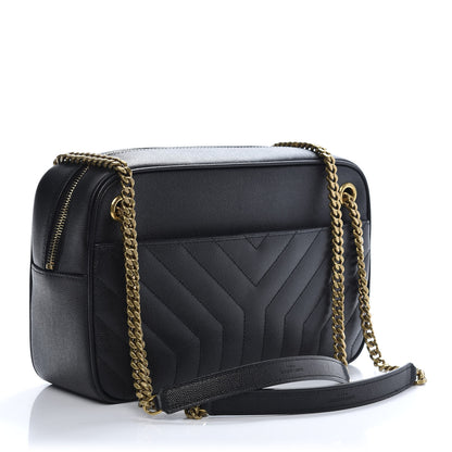 Saint Laurent Calfskin Matelasse Joan Camera Bag Black 3 of 10