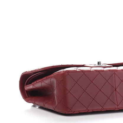Chanel Caviar Quilted Jumbo Double Flap Red 8 of 10