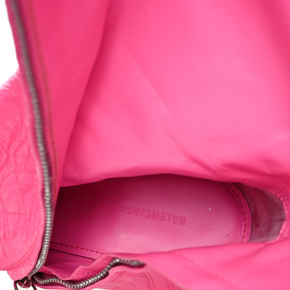 Balenciaga Agneau Arena Cagole 90mm Boots 38 Fluo Pink 9 of 15