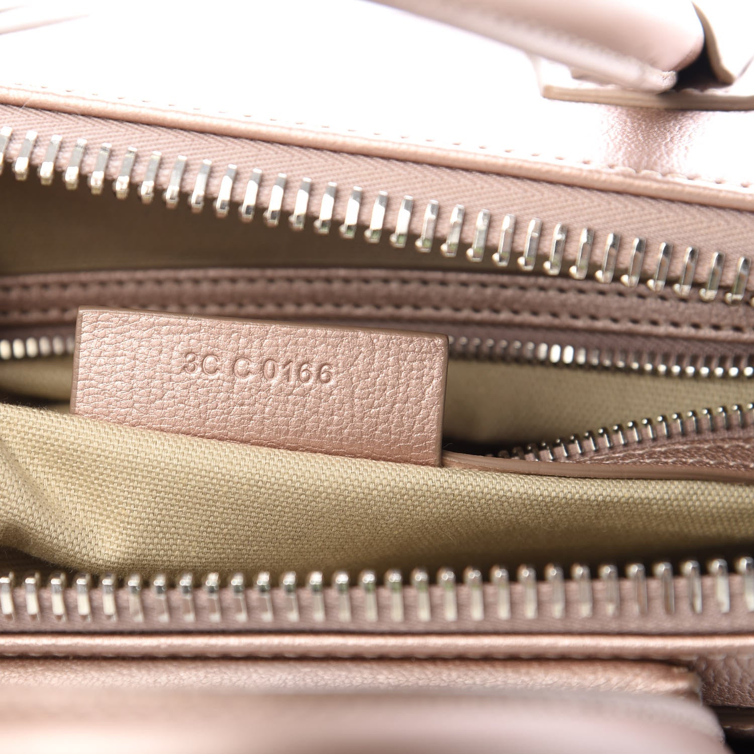 Givenchy Metallic Sugar Goatskin Small Antigona Light Pink 7 of 13