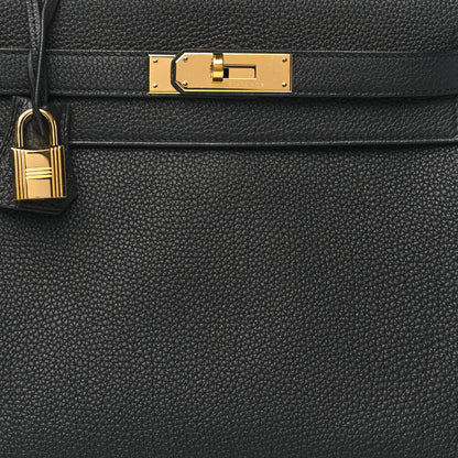 Hermes Togo Kelly Retourne 28 Black 8 of 10