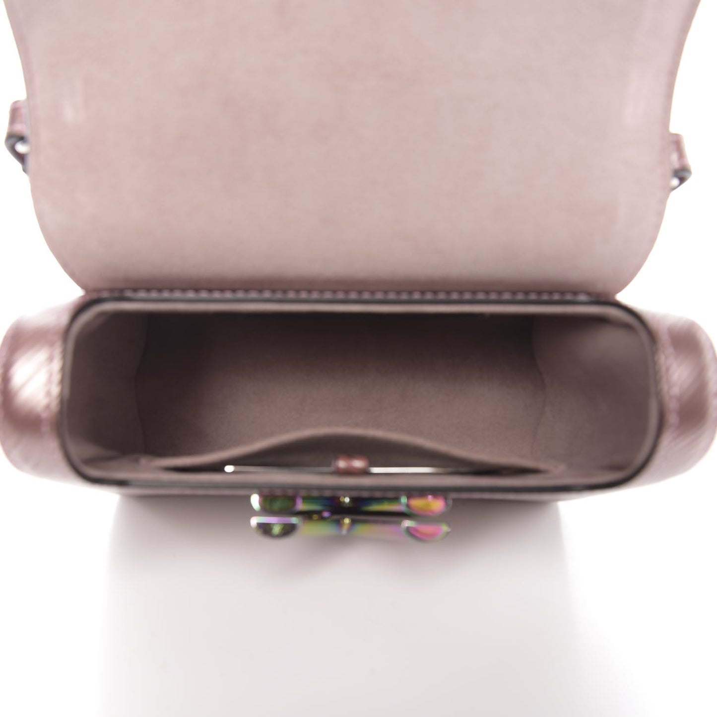 Epi Scarabeo Twist Shoulder Bag PM Rose Gold