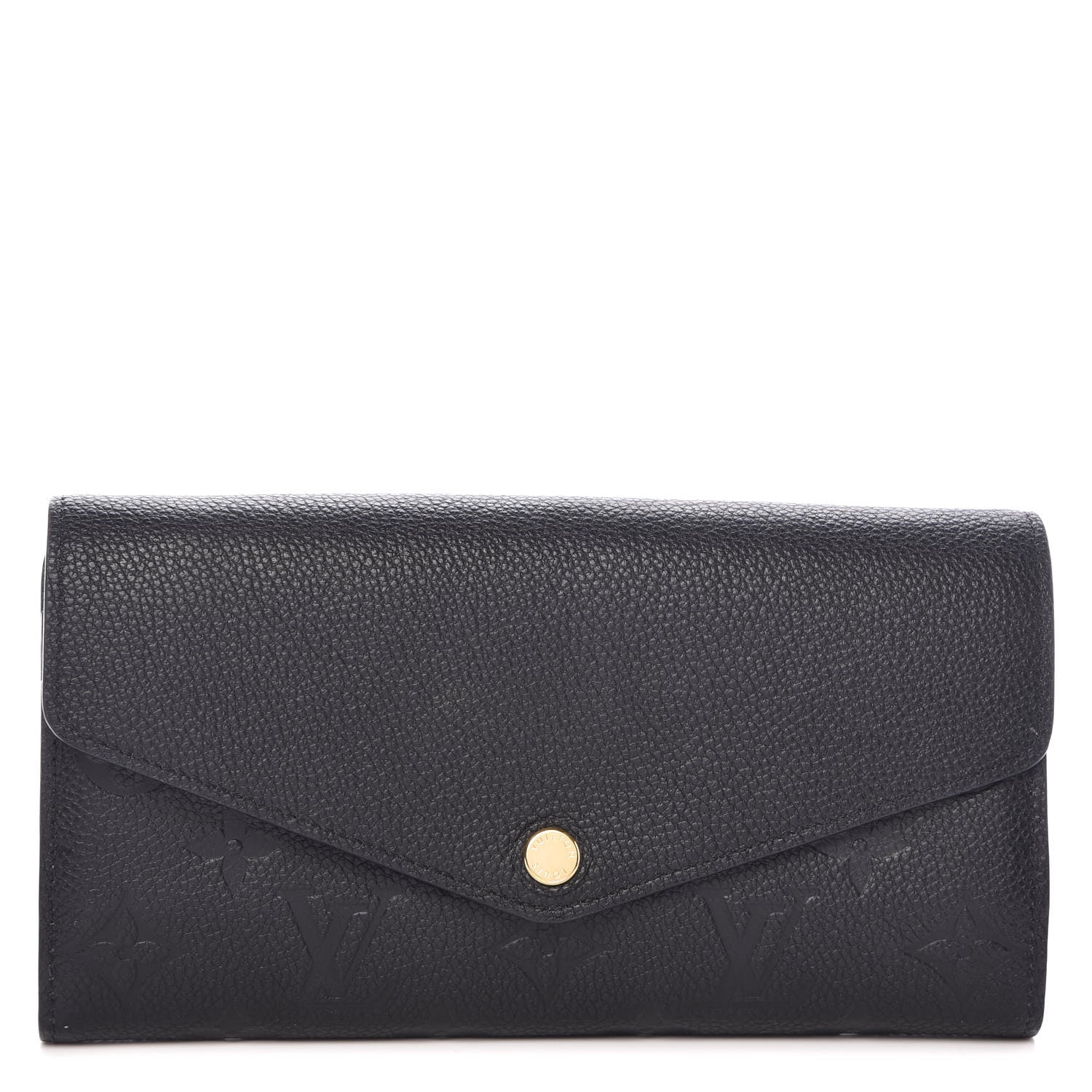 Louis Vuitton Empreinte Sarah Wallet NM Black 1 of 12