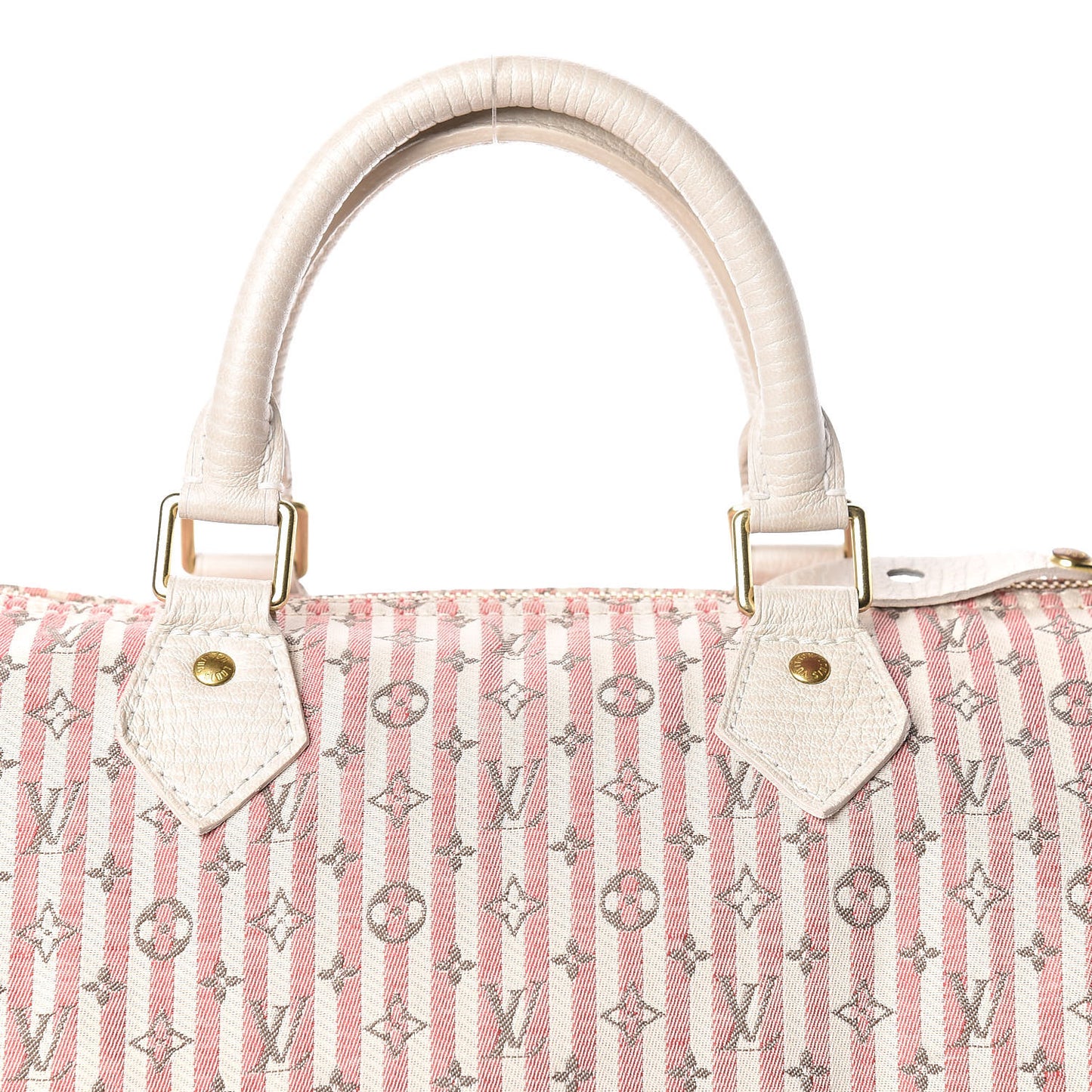 Mini Lin Croisette Speedy 30 Rouge