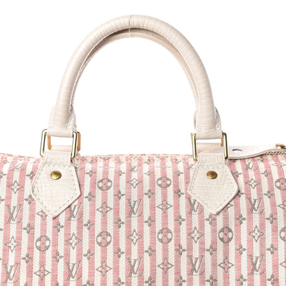 Louis Vuitton Mini Lin Croisette Speedy 30 Rouge 14 of 14