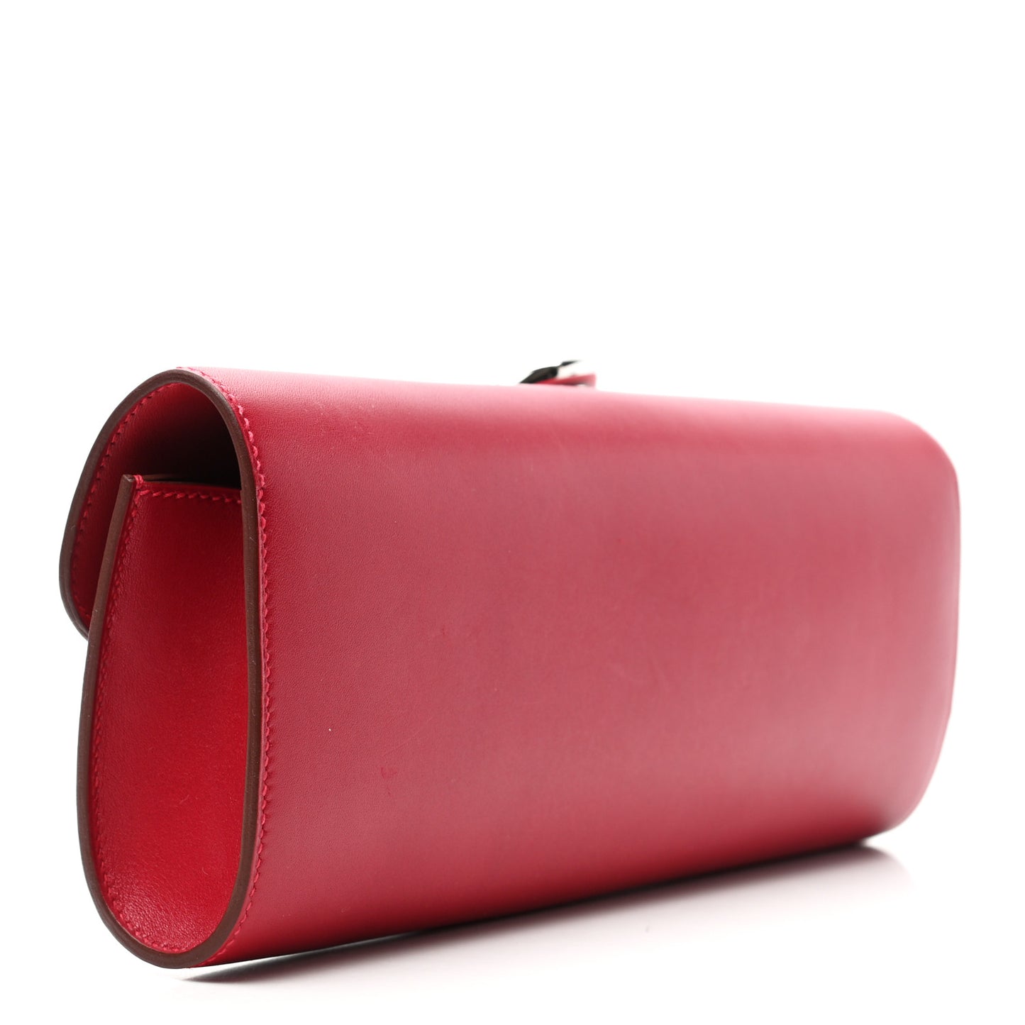 Tadelakt Egee Clutch Rouge Vif