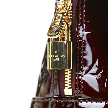 Louis Vuitton Vernis Alma BB Amarante 5 of 9