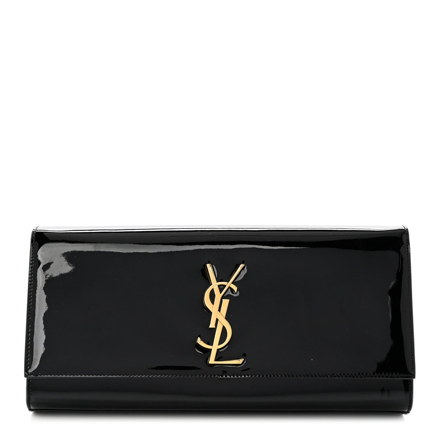 Patent Classic Monogram Cassandre Clutch Black