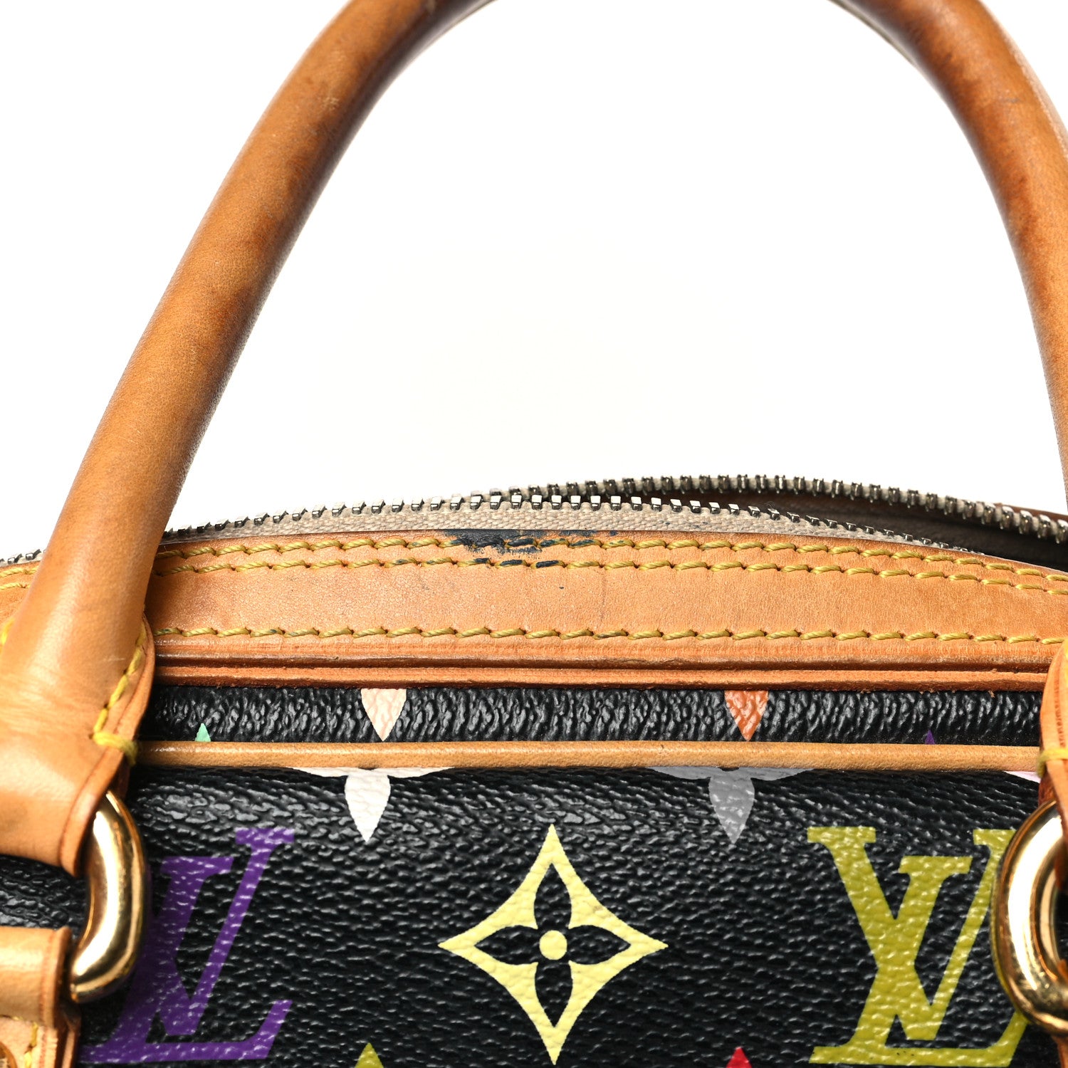 Louis Vuitton Monogram Multicolor Priscilla Black 10 of 12
