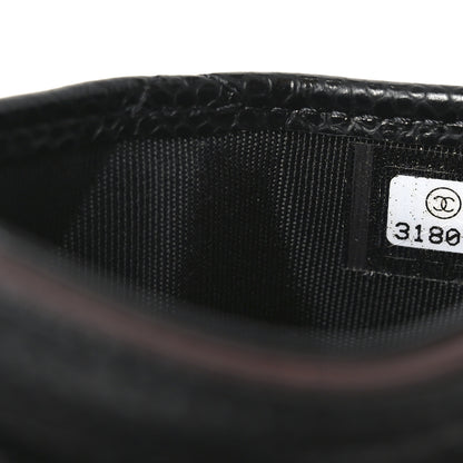 Chanel Caviar Quilted Card Holder Black 7 of 9