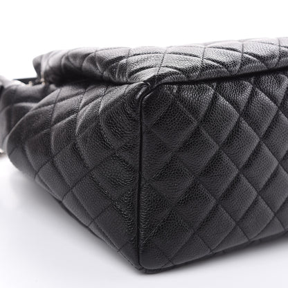 Chanel Caviar Quilted Small Chain Bucket Bag Black 8 of 10
