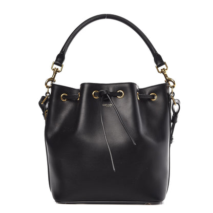 Saint Laurent Calfskin Medium Emmanuelle Bucket Bag Black 1 of 7