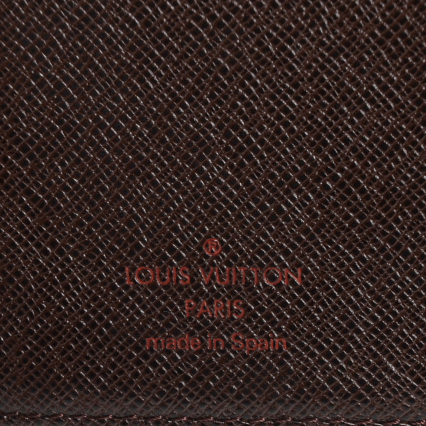 Damier Ebene Small Ring Agenda Cover