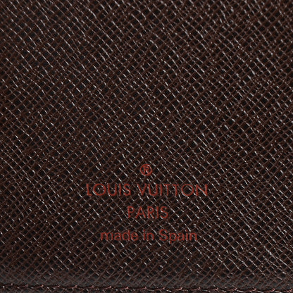 Louis Vuitton Damier Ebene Small Ring Agenda Cover 6 of 7