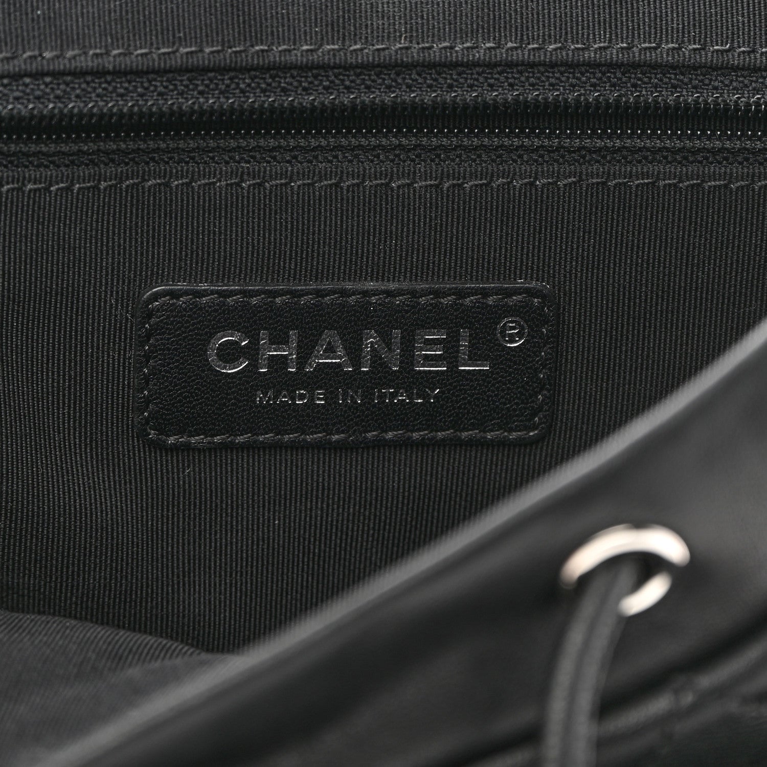 Chanel Lambskin Quilted Small Cuba Urban Spirit Backpack Black 6 of 9