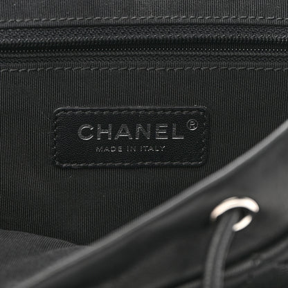 Chanel Lambskin Quilted Small Cuba Urban Spirit Backpack Black 6 of 9