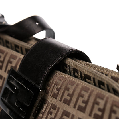 Fendi Zucchino Baguette Brown 19 of 20