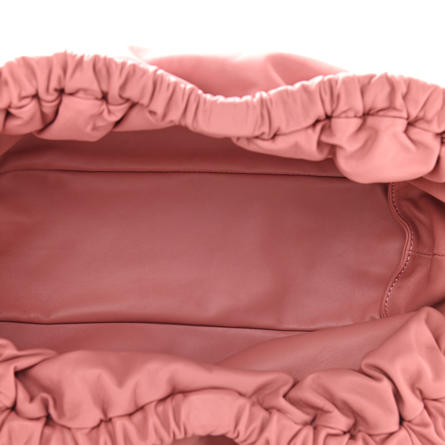 Lambskin Cloud Clutch Blush