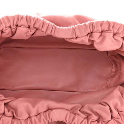 Mansur Gavriel Lambskin Cloud Clutch Blush 5 of 9