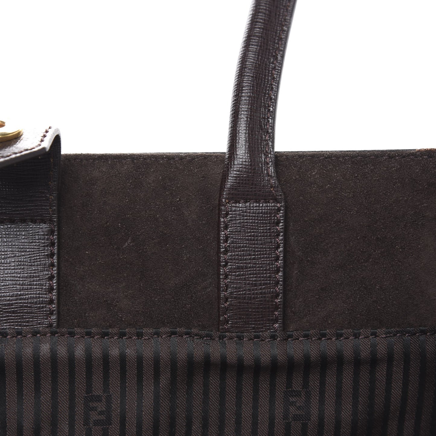 Vitello Elite Flamingo Large 2Jours Tote Moro Marrone Nocciola