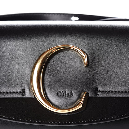 Chloe Calfskin Suede C Belt Bag Black 9 of 9
