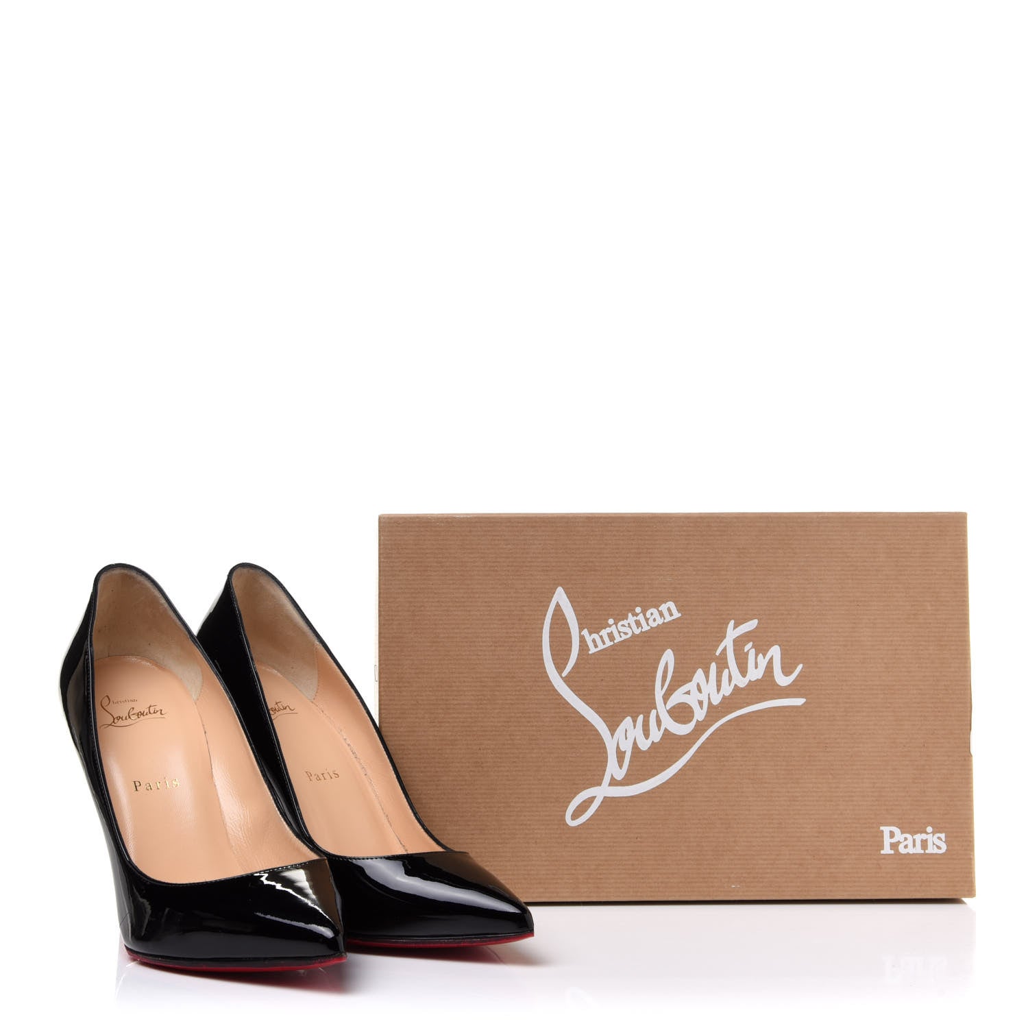Christian Louboutin Patent Pigalle 100 Pumps 39 Black 11 of 11