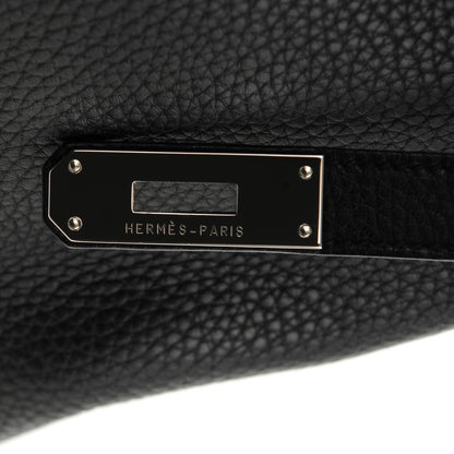 Hermes Taurillon Clemence Kelly Retourne 35 Black 8 of 23