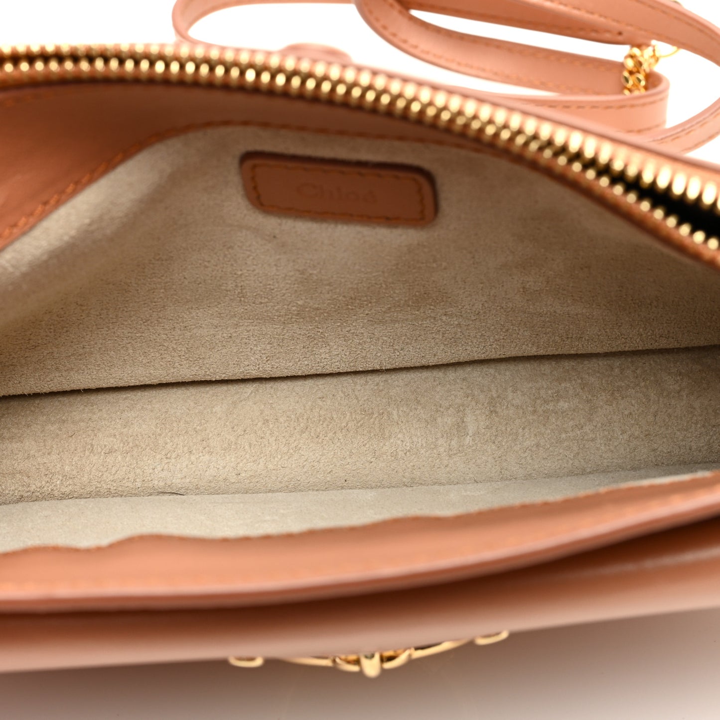 Calfskin Tess Mini Crossbody Bag Muted Brown