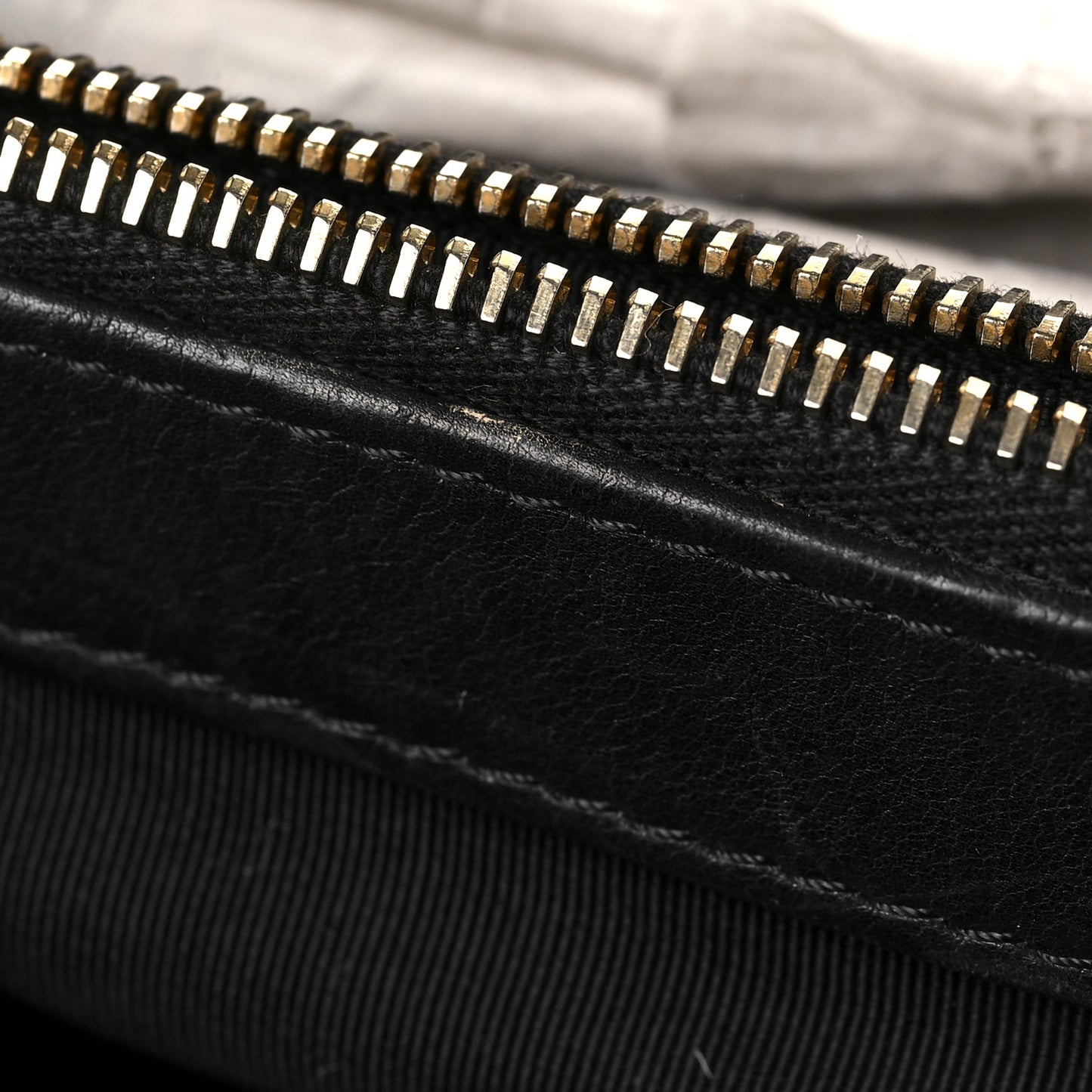 Calfskin Quilted Small Chain Me Tote Black