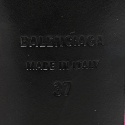 Balenciaga Nylon Pointed Toe Knife 40mm Mules 37 Rose Fuchsia 7 of 9