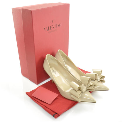 Valentino Garavani Patent Versailles Bow Pumps 37 2 of 7