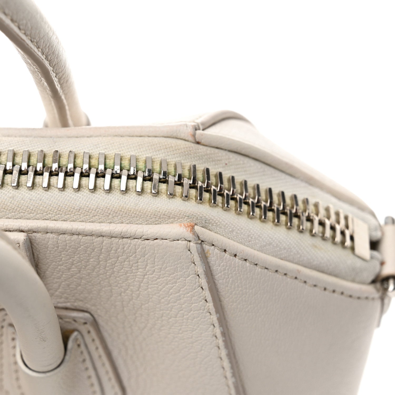 Givenchy Sugar Goatskin Mini Antigona Off White 17 of 28