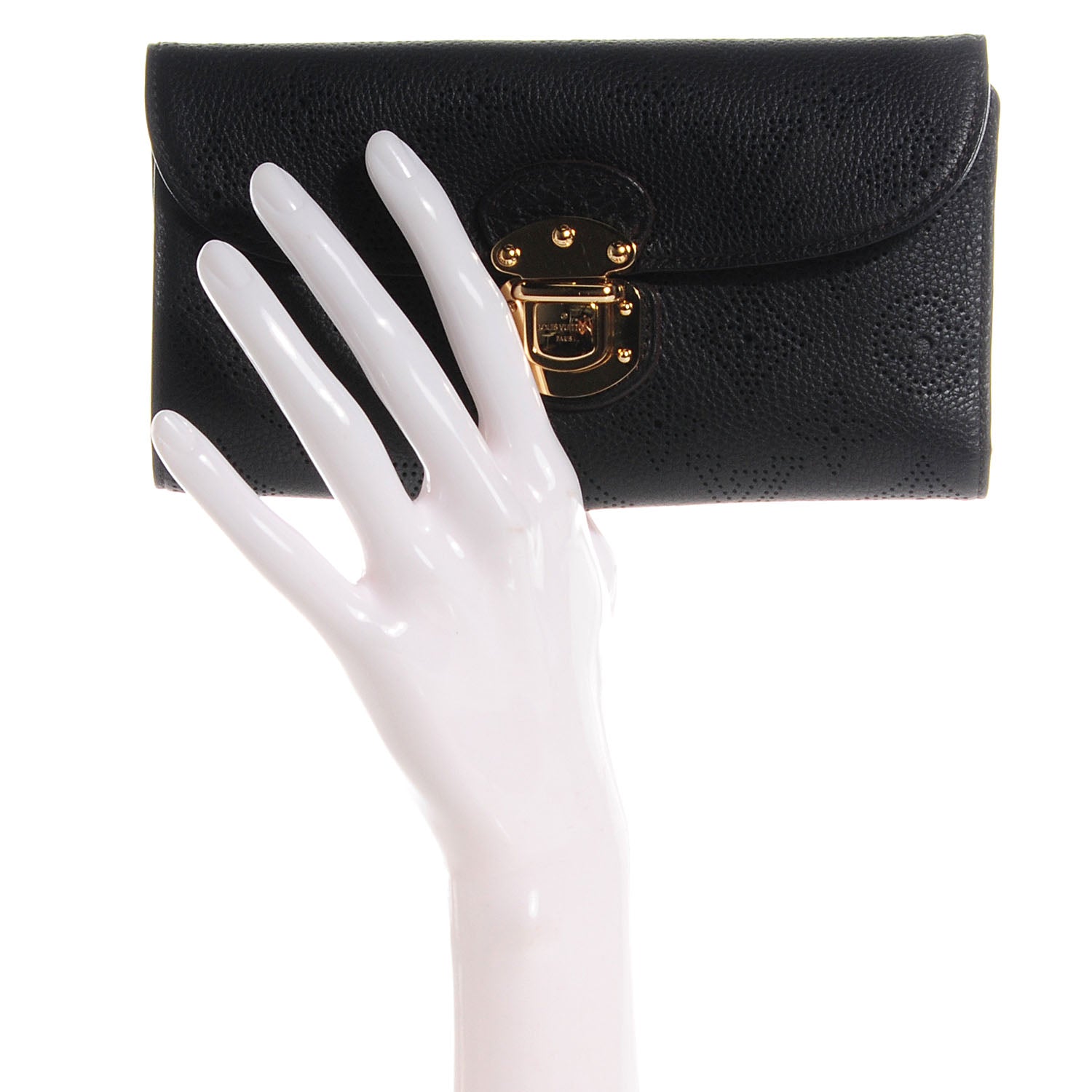 Louis Vuitton Mahina Amelia Wallet Black 2 of 7