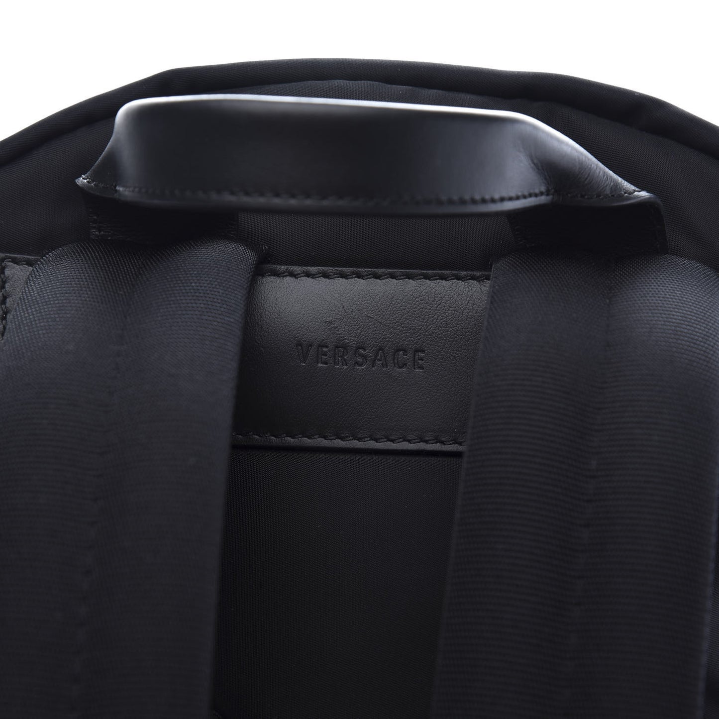 Nylon Palazzo Backpack Black