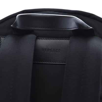 Versace Nylon Palazzo Backpack Black 8 of 9